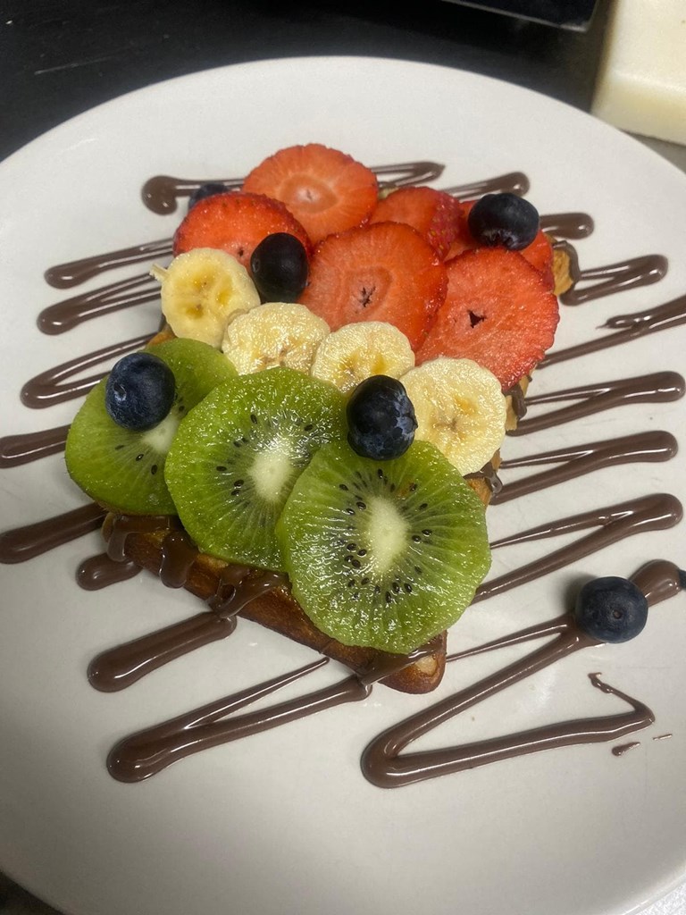 Con fruta + sirope - Imagen 1