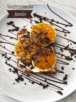 Gofre naranja - Imagen 1